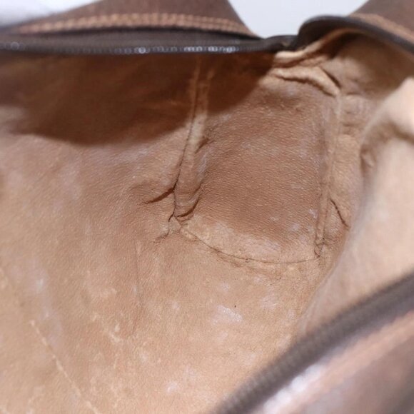 GUCCI GG Supreme Web Sherry Line Clutch Bag PVC Beige 156 01 012 Auth 149955 - Picture 13 of 16